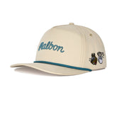 Malbon TWO MAN SCRAMBLE NYLON ROPE HAT